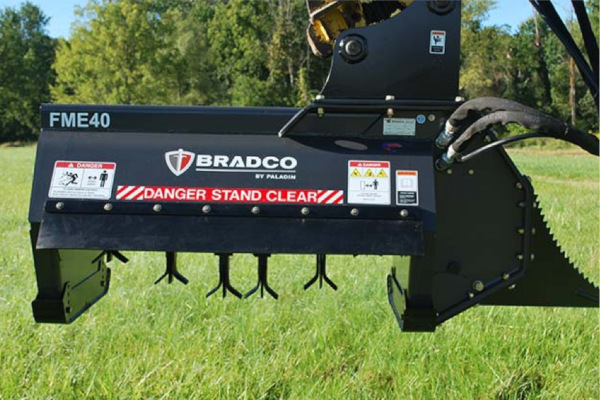 Paladin Attachments | Bradco | Flail Mower for sale at Pillar Equipment, Quad Cities Region, Illinois