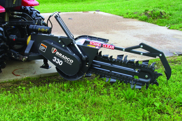 Paladin Attachments | Bradco | Bradco GP SS Trencher for sale at Pillar Equipment, Quad Cities Region, Illinois