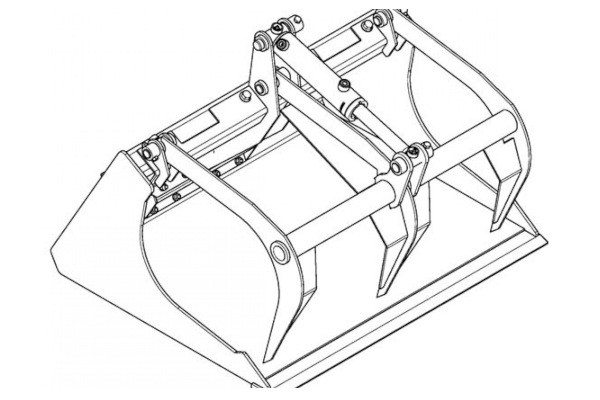 Paladin Attachments Scrap Mini Grapples for sale at Pillar Equipment, Quad Cities Region, Illinois