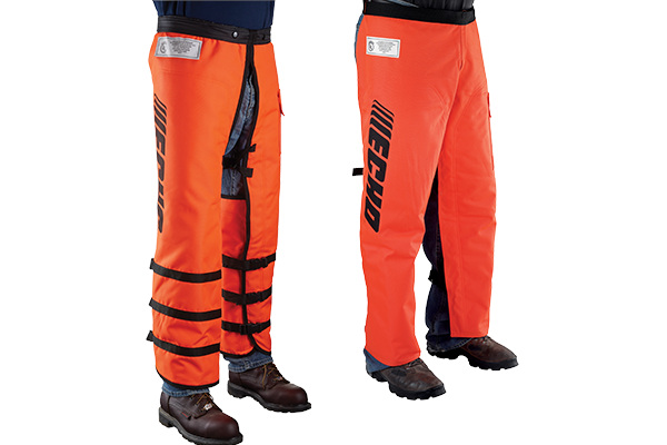 Echo | Safety Gear | Model Chain Saw Chaps for sale at Pillar Equipment, Quad Cities Region, Illinois