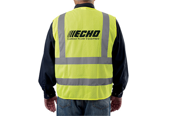 Echo | Hi-Vis Work | Model Safety Vest - 99988801401 for sale at Pillar Equipment, Quad Cities Region, Illinois