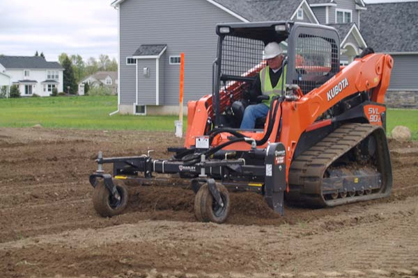 Paladin Attachments | Harley | Power Box Rake — Chain Drive for sale at Pillar Equipment, Quad Cities Region, Illinois