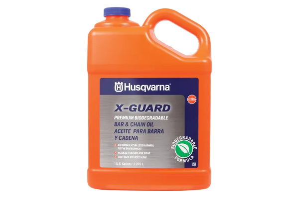 Husqvarna | Fuel, Oil and Lubricants | Model X-Guard Biodegradable Bar & Chain Oil for sale at Pillar Equipment, Quad Cities Region, Illinois