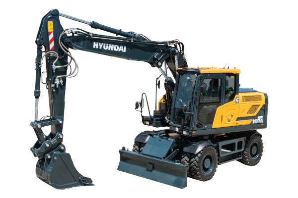 Hyundai | Wheeled Excavators | Model HW140A for sale at Pillar Equipment, Quad Cities Region, Illinois