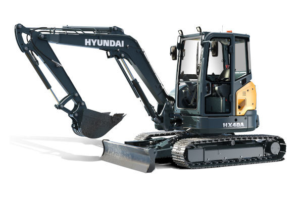 Hyundai HX40A for sale at Pillar Equipment, Quad Cities Region, Illinois