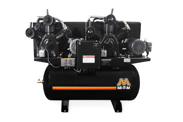 Mi-T-M | 120 Gallon | Model Two Stage Electric, Duplex - AED-20315-120H for sale at Pillar Equipment, Quad Cities Region, Illinois