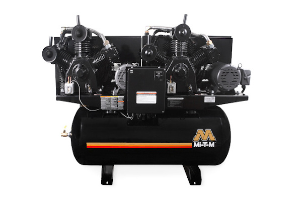 Mi-T-M | 120 Gallon | Model Two Stage Electric, Duplex - AED-20315-120HM for sale at Pillar Equipment, Quad Cities Region, Illinois