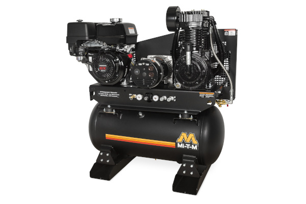 Mi-T-M | 30 Gallon | Model Two Stage Gasoline Combination - AG2-SH13-30ME for sale at Pillar Equipment, Quad Cities Region, Illinois