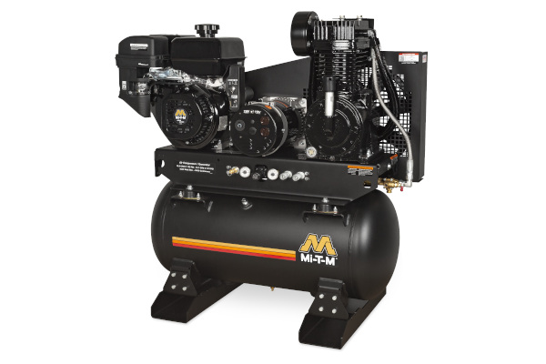 Mi-T-M | 30 Gallon | Model Two Stage Gasoline Combination - AG2-SM14-30ME for sale at Pillar Equipment, Quad Cities Region, Illinois