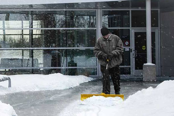 SnowEx | Sidewalks | Heavy-Duty Pusher Shovels for sale at Pillar Equipment, Quad Cities Region, Illinois