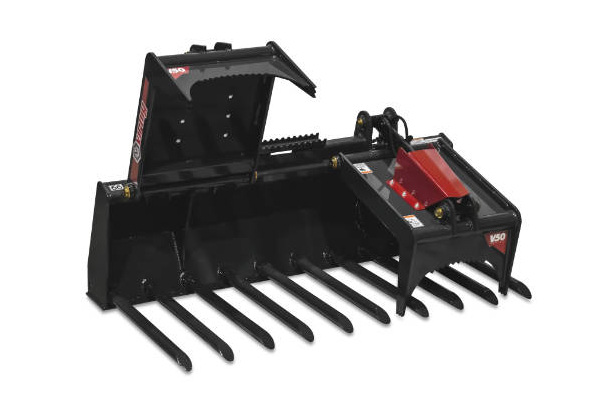 Virnig | Construction & Landscaping Attachments | V50 Tine Fork Grapple for sale at Pillar Equipment, Quad Cities Region, Illinois