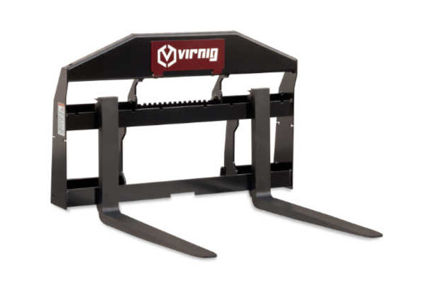 Virnig | V30 Compact Tractor Rail Pallet Fork | Model PF3622-CT for sale at Pillar Equipment, Quad Cities Region, Illinois