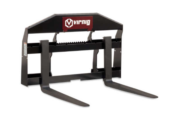 Virnig | Agriculture | V30 Compact Tractor Rail Pallet Fork for sale at Pillar Equipment, Quad Cities Region, Illinois