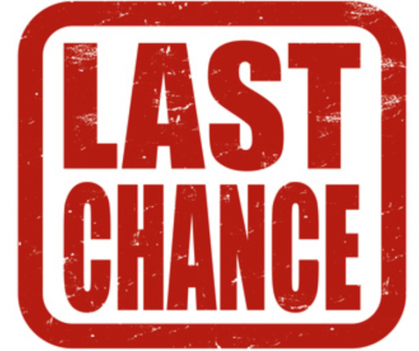 last chance