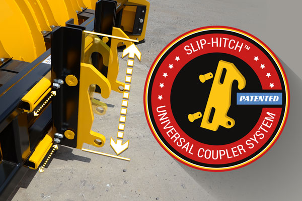PATENTED SLIP-HITCH UNIVERSAL COUPLER SYSTEM